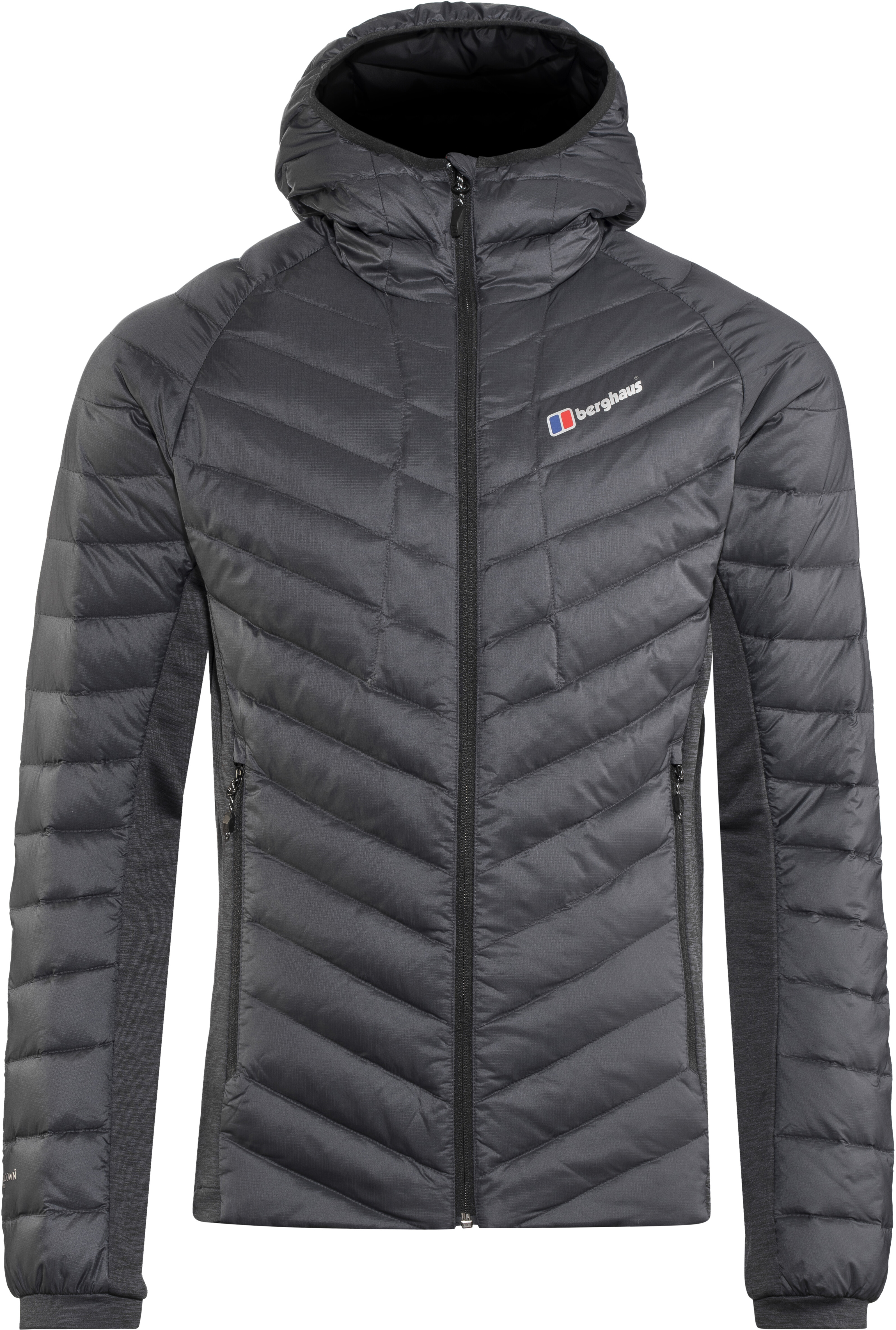 Berghaus Tephra Stretch Reflect Down Jacket Men carbon at addnature.co.uk